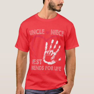 Uncle and niece best friends for life vintage T-Shirt
