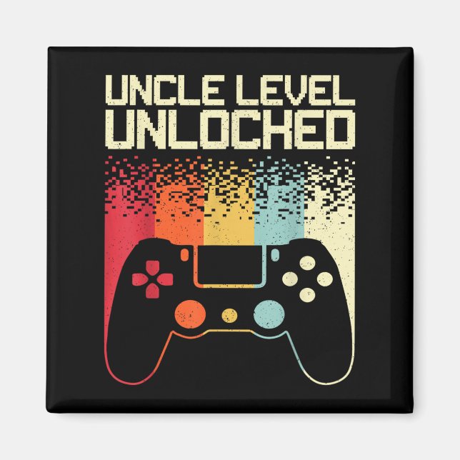 Uncle Art For Uncle Men From Nephew Niece First Ti Magnet (Front)