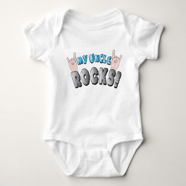 Uncle Baby Bodysuit (Front)