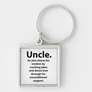 Uncle Best Uncle Ever Quote Typography Uncle Key Ring