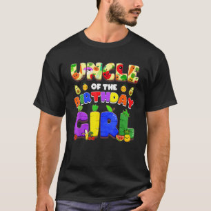 Uncle Birthday Girl Dancing Fruit Family Party Dec T-Shirt