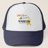 uncle brave warrior cancer Trucker Hat