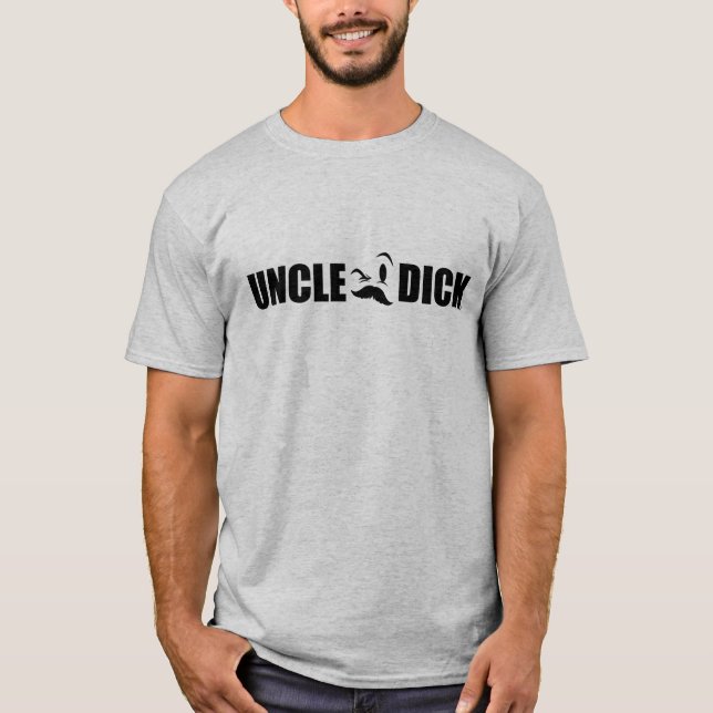 Uncle Dick in block letters T-Shirt (Front)