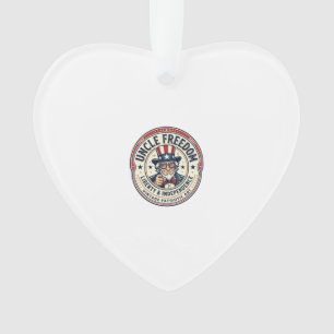Uncle Freedom Patriotic Uncle Sam Founding Charact Ornament