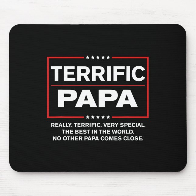 Uncle - Funny Donald Trump Great Papa  Mouse Pad (Front)