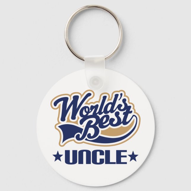 Uncle Gift Key Ring (Front)
