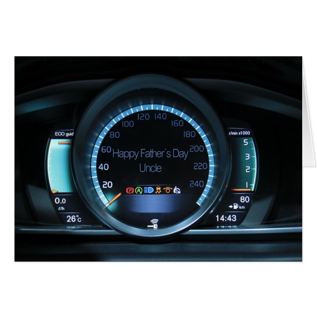 Uncle  Happy Father's Day (Front Horizontal)