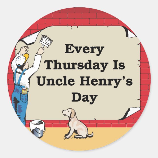 Uncle Henry's Stickers (Front)