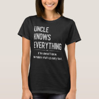 Uncle Knows Everything Humour Sarcastic Meme