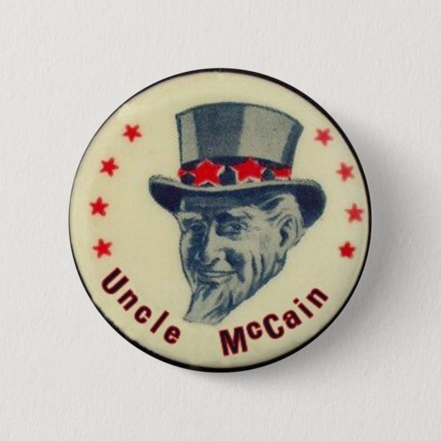 Uncle McCain Button (Front)