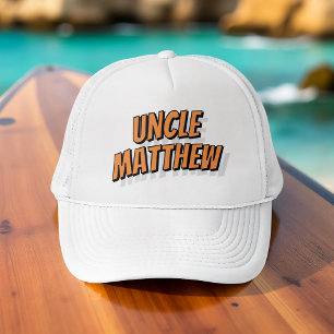 Uncle Modern Simple Cool Comic Trucker Hat