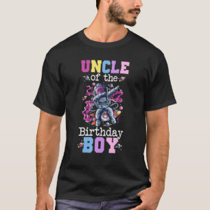 Uncle of the Astronaut Space Theme Birthday Party  T-Shirt