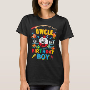 Uncle Of The Big One Fishing 1st Birthday Ofishall T-Shirt