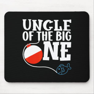 Uncle Of The Big One Fishing Boy First Birthday Of Mouse Pad