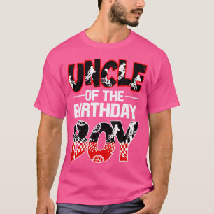 Uncle Of The Birthday Boy Bmx Bike Matching Family T-Shirt