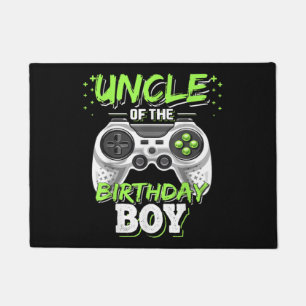 Uncle of the Birthday Boy Matching Video Game Doormat