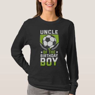 Uncle Of The Birthday Boy Soccer Player Bday Team T-Shirt