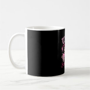 Uncle of the birthday girl pink cowgirl western coffee mug