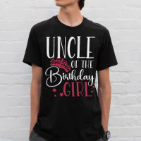 Uncle of the Birthday Girl Squad Custom Matching