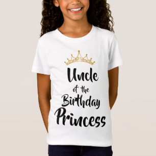 Uncle Of The Birthday Princess Matching Family T-Shirt