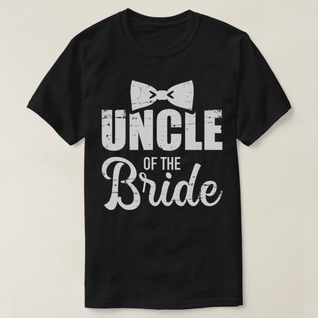 Uncle of the bride for wedding 1 T-Shirt (Design Front)