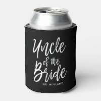 Uncle of the Bride | Script Style Custom Wedding