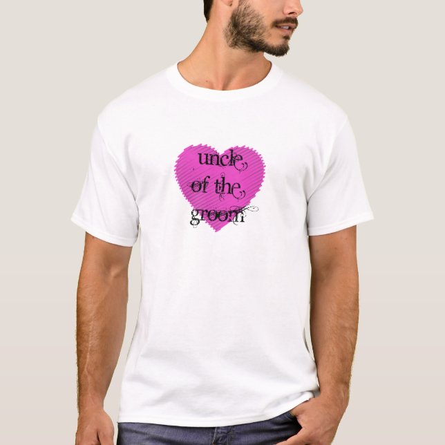 Uncle of the Groom T-Shirt (Front)