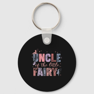 Uncle Of The Little Fairy 1st Birthday Girl Fairyt Key Ring