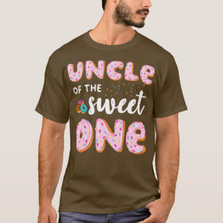 Uncle Of The Sweet One Doughnut Birthday T-Shirt