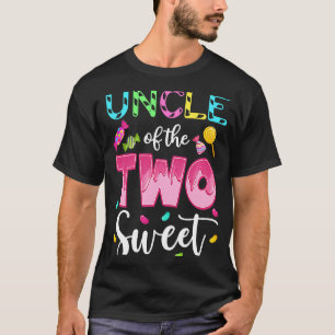 Uncle of the Two Sweet Sweetie Girl 2nd Birthday C T-Shirt