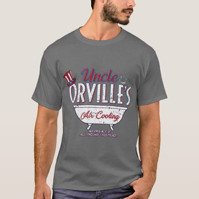 Uncle Orvilles Air Cooling funny friend T-Shirt (Front)