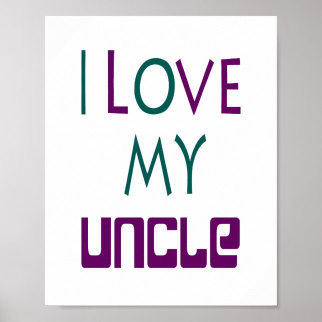 Uncle Poster  (standard picture frame size) (Front)