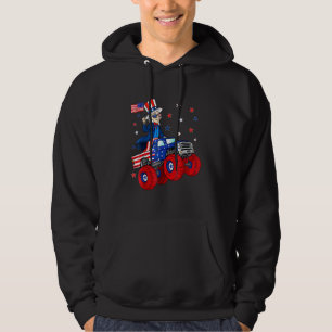 Uncle Sam 4th July Patriotic America Independence Hoodie