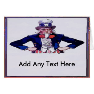 Uncle Sam Add text card