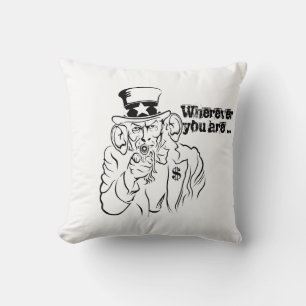 Uncle Sam Cushion
