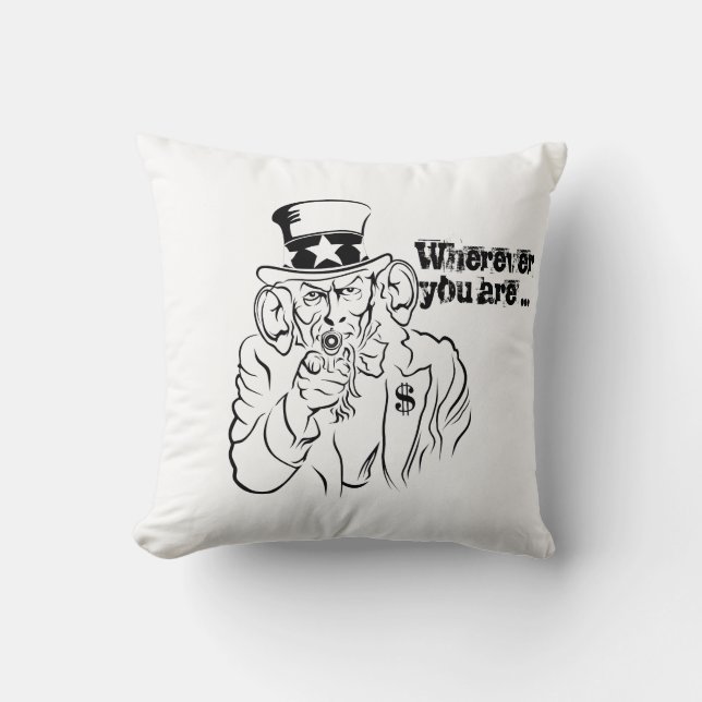 Uncle Sam Cushion (Front)
