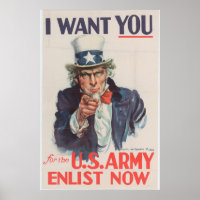 Uncle Sam Enlistment Propaganda