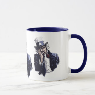 Uncle Sam Facepalm Mug
