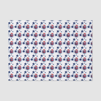 Uncle Sam hat and stars Tissue Paper