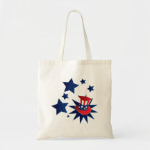 Uncle Sam hat and stars