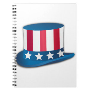 Uncle Sam Hat Notebook