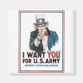 Uncle Sam "I Want YOU!" Magnet