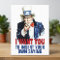 Uncle Sam -  I Want You to insert your custom text