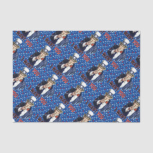Uncle Sam I Want You With Stars and Stripes Tissue Paper