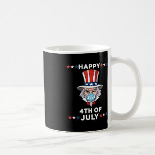 Uncle Sam In A Mask 4th Of July 2021 Fun Boys Kids Coffee Mug