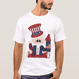 Uncle Sam July Fourth Patriotic t-shirt