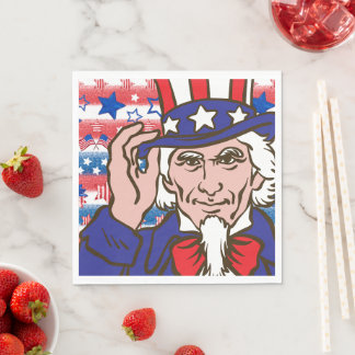 Uncle Sam Napkin