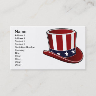 Uncle Sam Needs $$ Business Card
