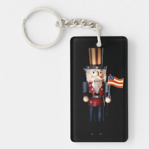 Uncle Sam Nutcracker Key Ring