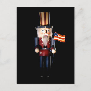 Uncle Sam Nutcracker Postcard